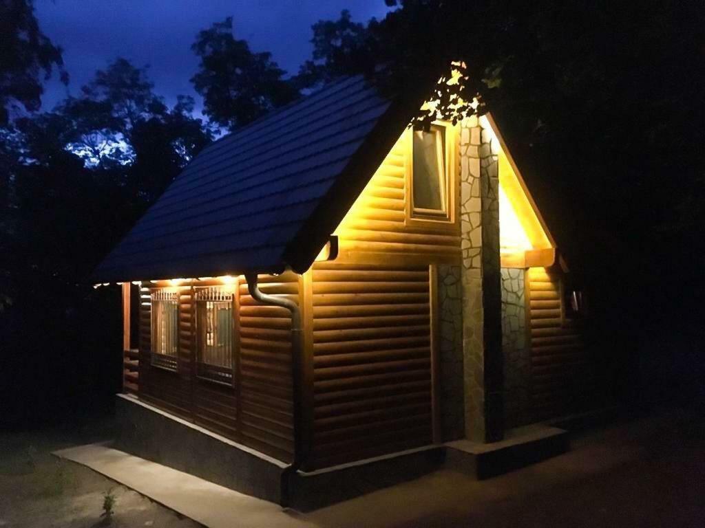 Brvnara Vrsac Villa Bagian luar foto